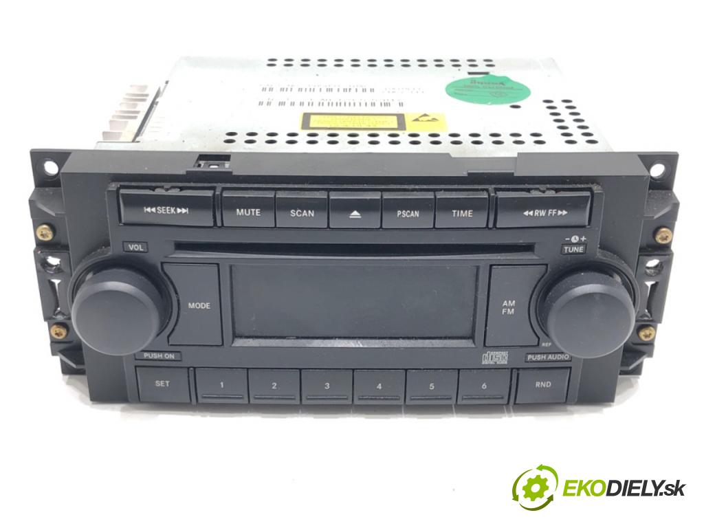 DODGE DAKOTA 2003 - 2022    3.7 157 kW [213 KM] benzyna 2003 - 2022  RADIO P05091710AG (Audio zariadenia)