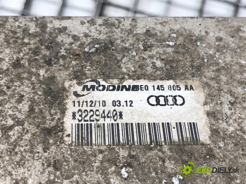 SEAT EXEO (3R2) 2008 - 2013    2.0 TDI 125 kW [170 KM] olej napędowy 2009 - 2013  intercooler 8E0145805AA (Chladiče nasávaného vzduchu (intercoolery))