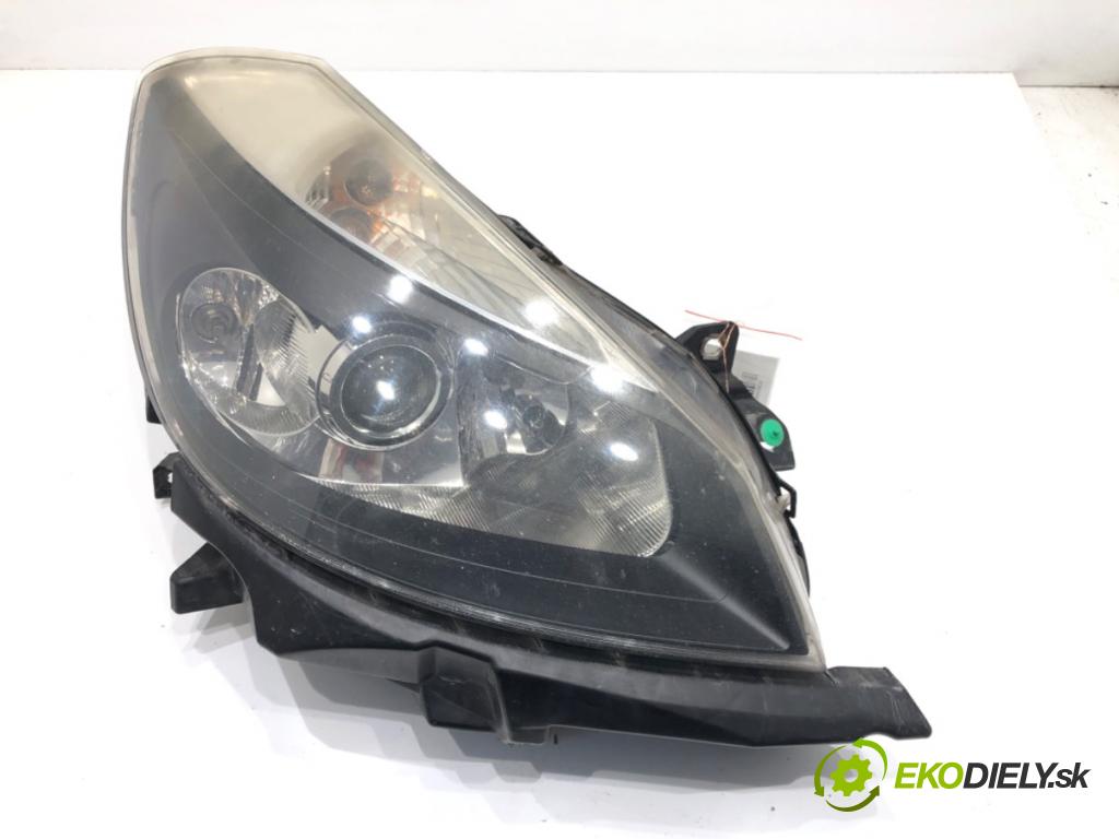 RENAULT CLIO III (BR0/1, CR0/1) 2005 - 2014    1.5 dCi (BR1C, CR1C) 76 kW [103 KM] olej napędowy 2005 - 2012  Svetlomet pravy predný 8200261612