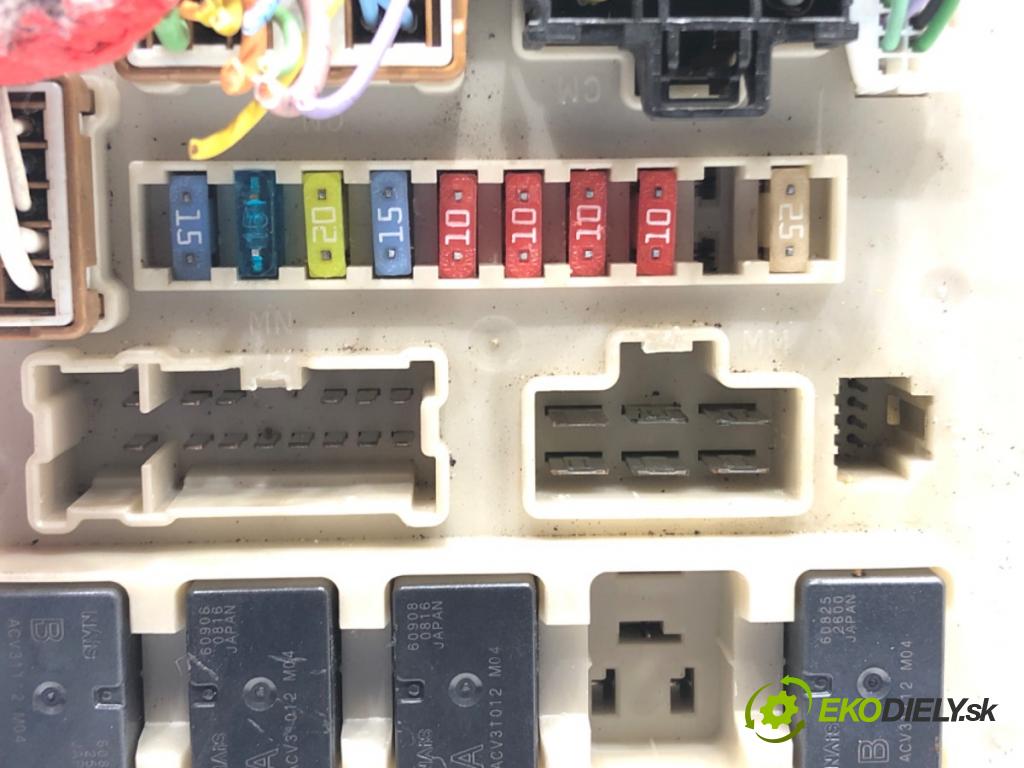 RENAULT CLIO III (BR0/1, CR0/1) 2005 - 2014    1.5 dCi (BR1C, CR1C) 76 kW [103 KM] olej napędowy 2005 - 2012  modul BSI 674660 (Pojistkové skříňky)