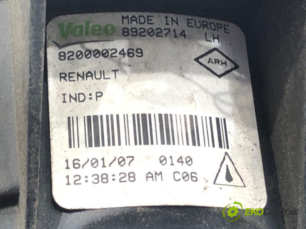 RENAULT CLIO III (BR0/1, CR0/1) 2005 - 2014    1.5 dCi (BR1C, CR1C) 76 kW [103 KM] olej napędowy 2005 - 2012  hmlové svetlo, hmlovka levý přední část 8200002469