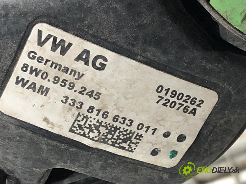 AUDI A4 Allroad B9 (8WH, 8WJ) 2016 - 2022    2.0 TFSI quattro 185 kW [252 KM] benzyna 2016 - 2022  Hák tažné zařízení 8W0800491N (Tažná zařízení)