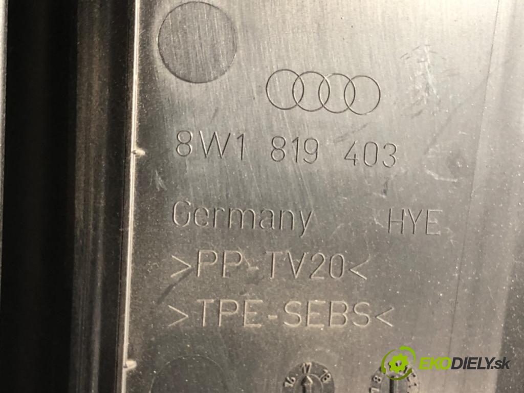AUDI A4 Allroad B9 (8WH, 8WJ) 2016 - 2022    2.0 TFSI quattro 185 kW [252 KM] benzyna 2016 - 2022  Torpédo, plast pod čelné okno 8W1819403 (Torpéda)