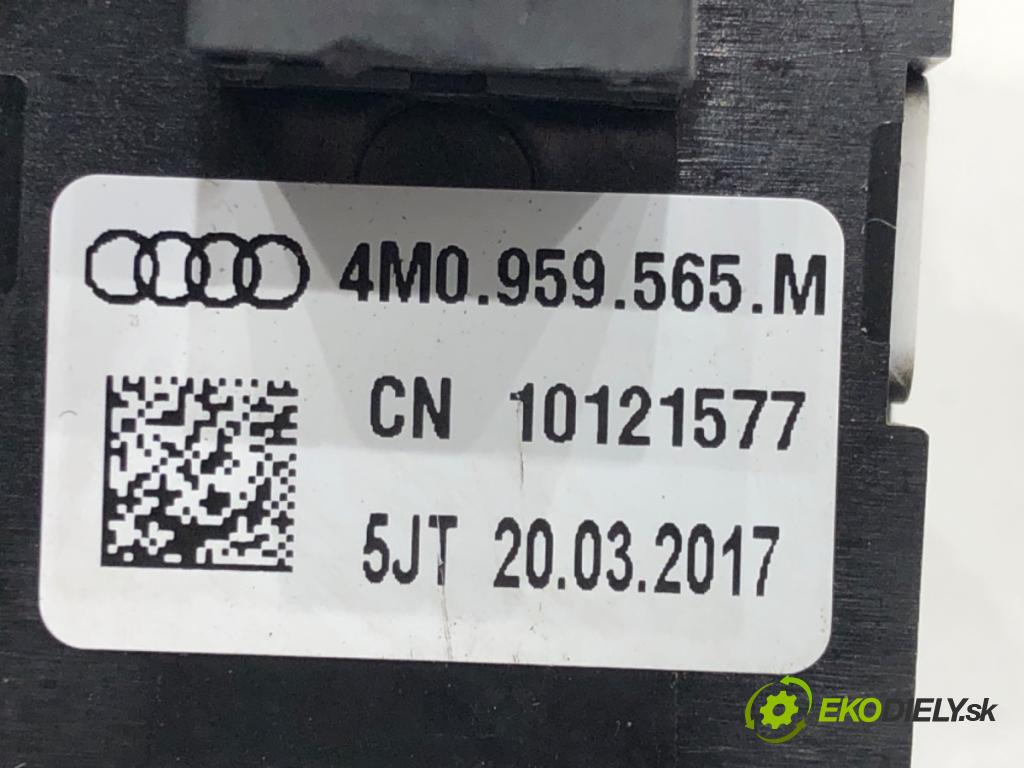 AUDI A4 Allroad B9 (8WH, 8WJ) 2016 - 2022    2.0 TFSI quattro 185 kW [252 KM] benzyna 2016 - 2022  Prepínač nastavenia spätných zrkadiel 4M0959565M (Prepínače, spínače, tlačidlá a ovládače kúrenia)