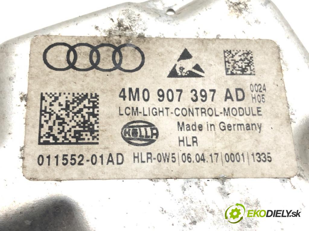 AUDI A4 Allroad B9 (8WH, 8WJ) 2016 - 2022    2.0 TFSI quattro 185 kW [252 KM] benzyna 2016 - 2022  Menič XENON 4M0907397AD (Riadiace jednotky xenónu)