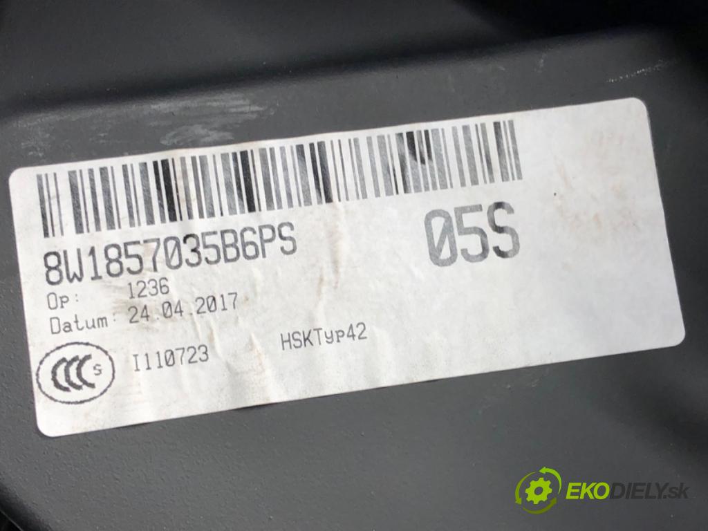 AUDI A4 Allroad B9 (8WH, 8WJ) 2016 - 2022    2.0 TFSI quattro 185 kW [252 KM] benzyna 2016 - 2022  Priehradka, kastlík spolujazdca  (Priehradky, kastlíky)