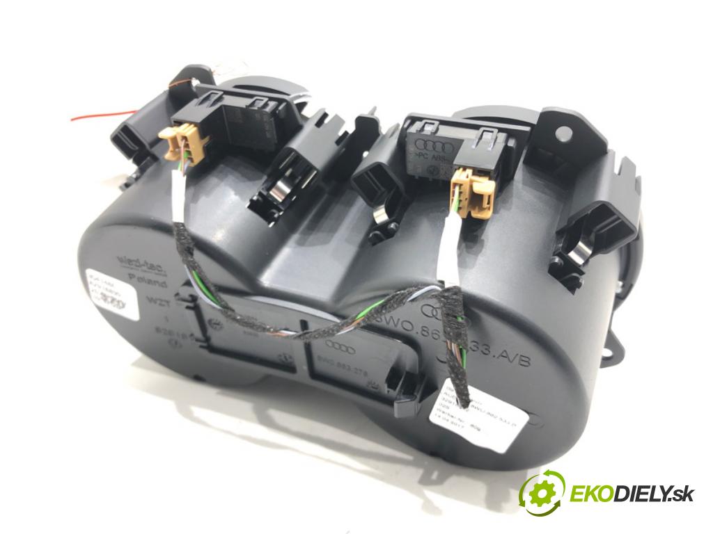 AUDI A4 Allroad B9 (8WH, 8WJ) 2016 - 2022    2.0 TFSI quattro 185 kW [252 KM] benzyna 2016 - 2022  Držiak na nápoje 8W0862533B (Úchyty, držiaky na nápoje)