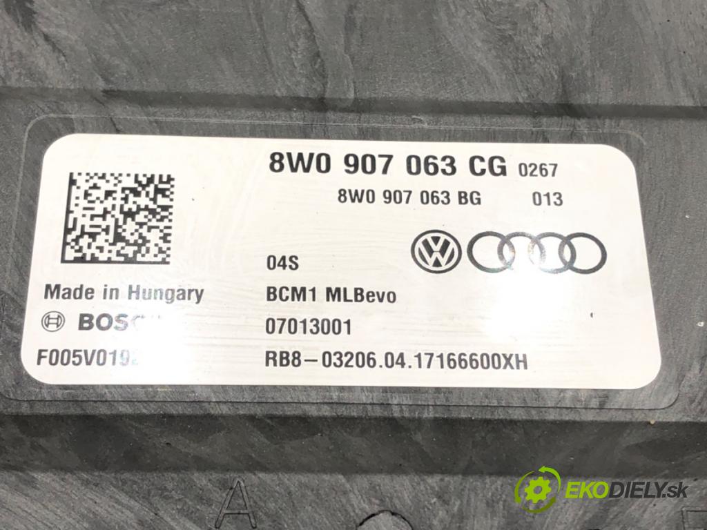 AUDI A4 Allroad B9 (8WH, 8WJ) 2016 - 2022    2.0 TFSI quattro 185 kW [252 KM] benzyna 2016 - 2022  Modul BORDNETZ 8W0907063CG (Ostatné)