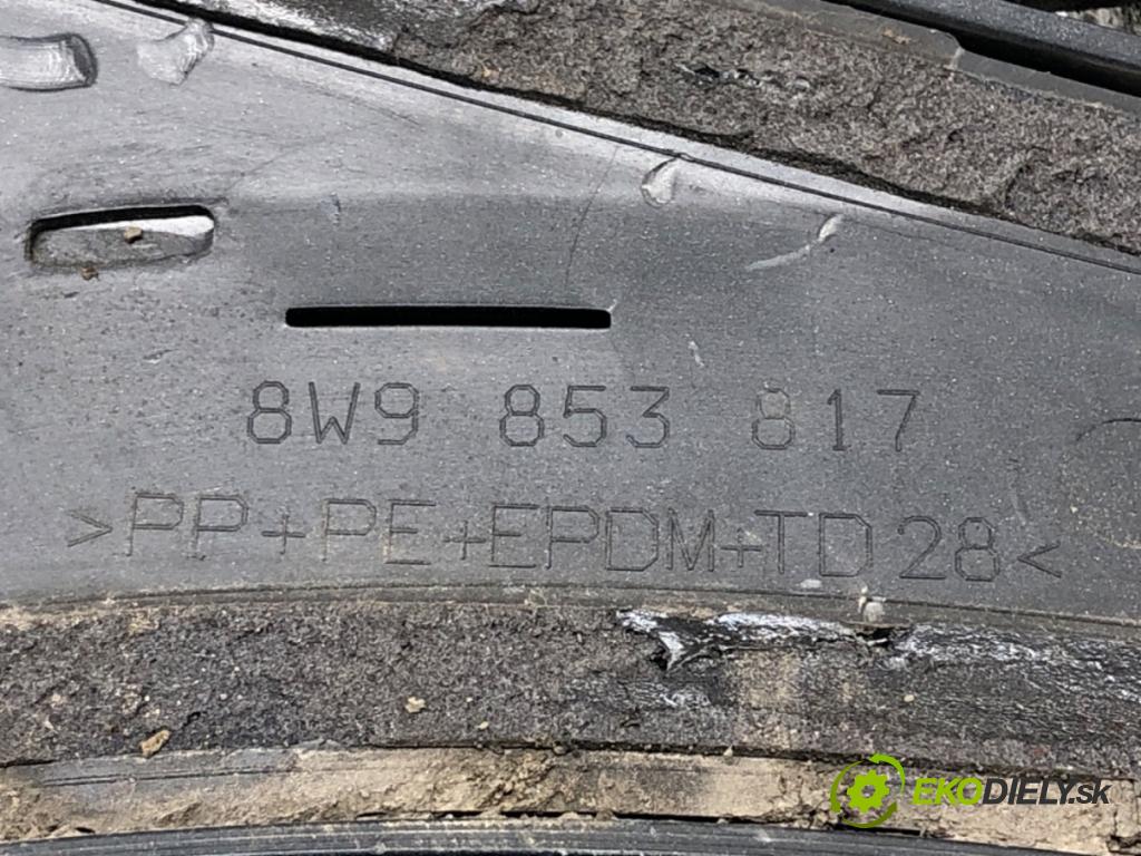 AUDI A4 Allroad B9 (8WH, 8WJ) 2016 - 2022    2.0 TFSI quattro 185 kW [252 KM] benzyna 2016 - 2022  Lišta blatníka zad ľavá strana 8W9853817 (Lišty)