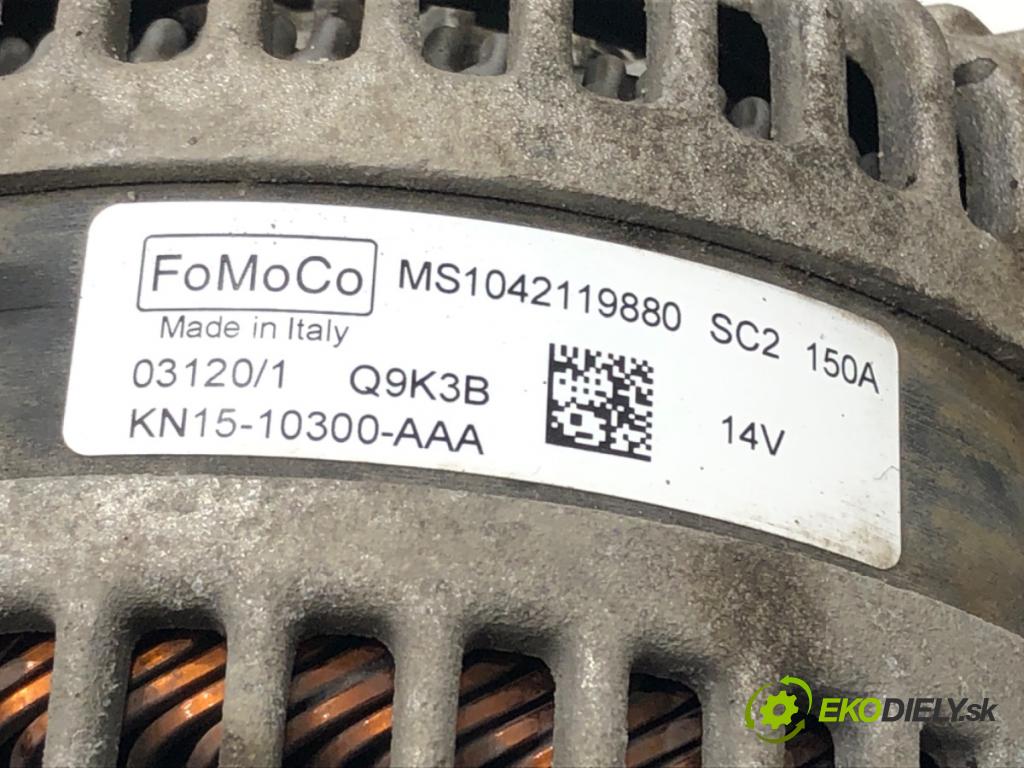 FORD ECOSPORT 2011 - 2022    1.0 EcoBoost 92 kW [125 KM] benzyna 2013 - 2022  Alternátor KN15-10300-AAA (Alternátory)