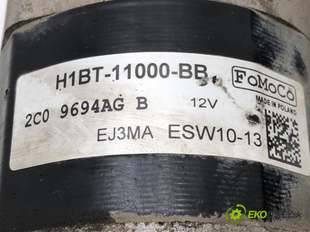 FORD ECOSPORT 2011 - 2022    1.0 EcoBoost 92 kW [125 KM] benzyna 2013 - 2022  Štartér H1BT-11000-BB (Štartéry)