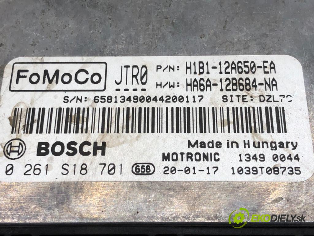 FORD ECOSPORT 2011 - 2022    1.0 EcoBoost 92 kW [125 KM] benzyna 2013 - 2022  riadiaca jednotka Motor 0261S18701 (Riadiace jednotky)