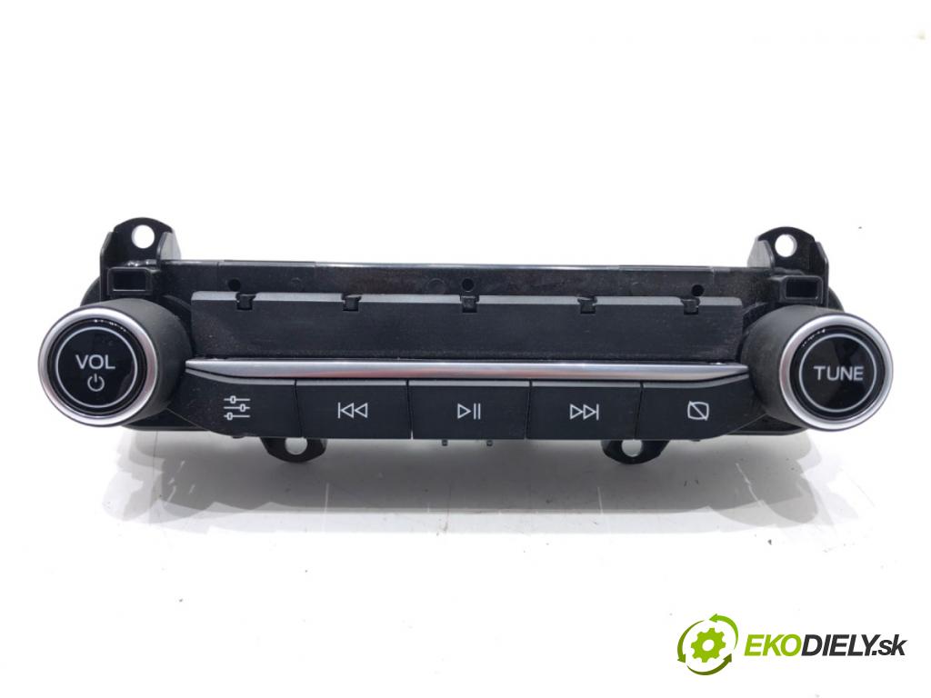 FORD ECOSPORT 2011 - 2022    1.0 EcoBoost 92 kW [125 KM] benzyna 2013 - 2022  Panel ovládania radia GN15-18K811-HF (Prepínače, spínače, tlačidlá a ovládače kúrenia)