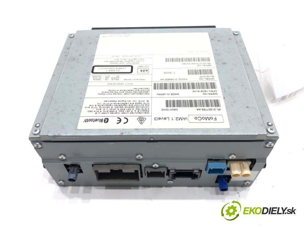 JAGUAR XJ (X351) 2009 - 2022    3.0 SDV6 202 kW [275 KM] olej napędowy 2009 - 2016  RADIO 31357756AA (Audio zariadenia)