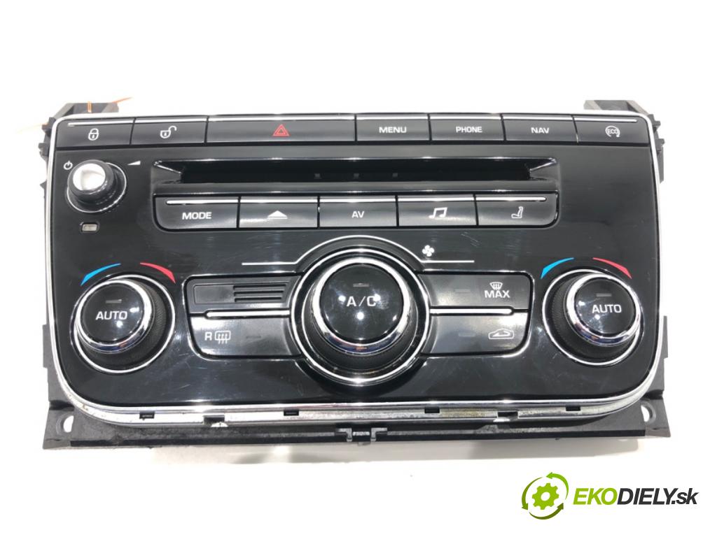 JAGUAR XJ (X351) 2009 - 2022    3.0 SDV6 202 kW [275 KM] olej napędowy 2009 - 2016  Panel ovládania kúrenia DW93-18C858-ABA (Prepínače, spínače, tlačidlá a ovládače kúrenia)
