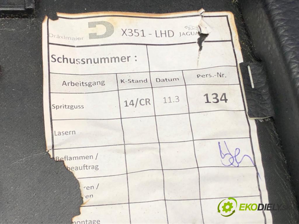 JAGUAR XJ (X351) 2009 - 2022    3.0 SDV6 202 kW [275 KM] olej napędowy 2009 - 2016  Palubná doska  (Palubné dosky)