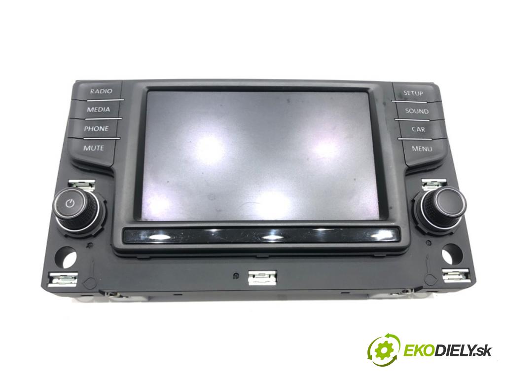 VW GOLF VII Variant (BA5, BV5) 2013 - 2022    1.6 TDI 81 kW [110 KM] olej napędowy 2013 - 2017  RADIO 3G0919605 (Audio zariadenia)