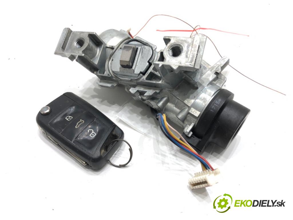 VW GOLF VII Variant (BA5, BV5) 2013 - 2022    1.6 TDI 81 kW [110 KM] olej napędowy 2013 - 2017  spinačka 1K0905851 (Spínacie skrinky a kľúče)