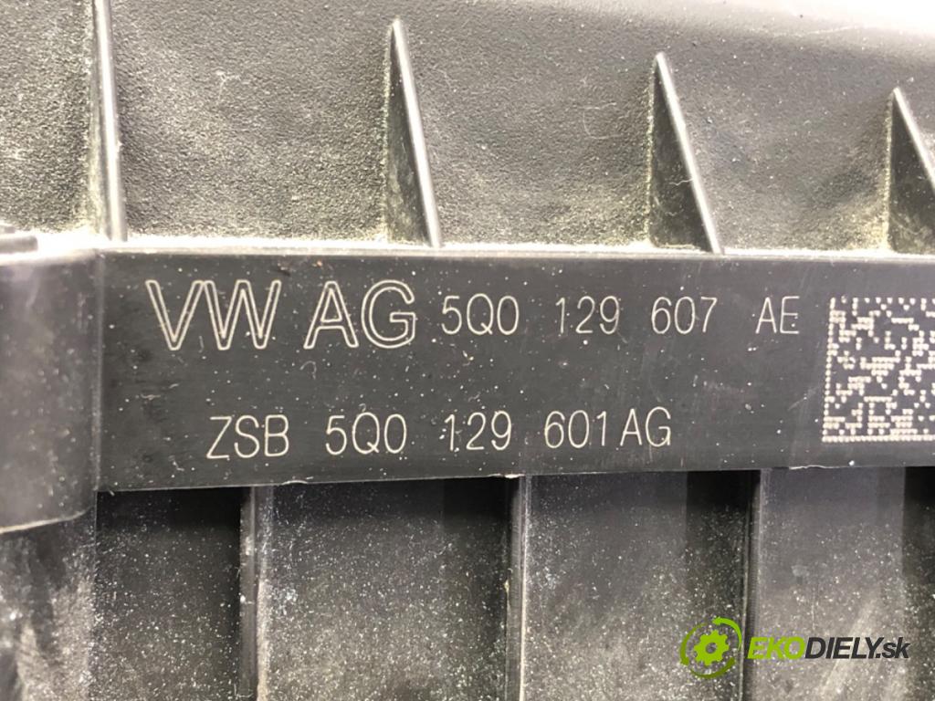 VW GOLF VII Variant (BA5, BV5) 2013 - 2022    1.6 TDI 81 kW [110 KM] olej napędowy 2013 - 2017  Obal filtra vzduchu 5Q0129607AE (Obaly filtrov vzduchu)
