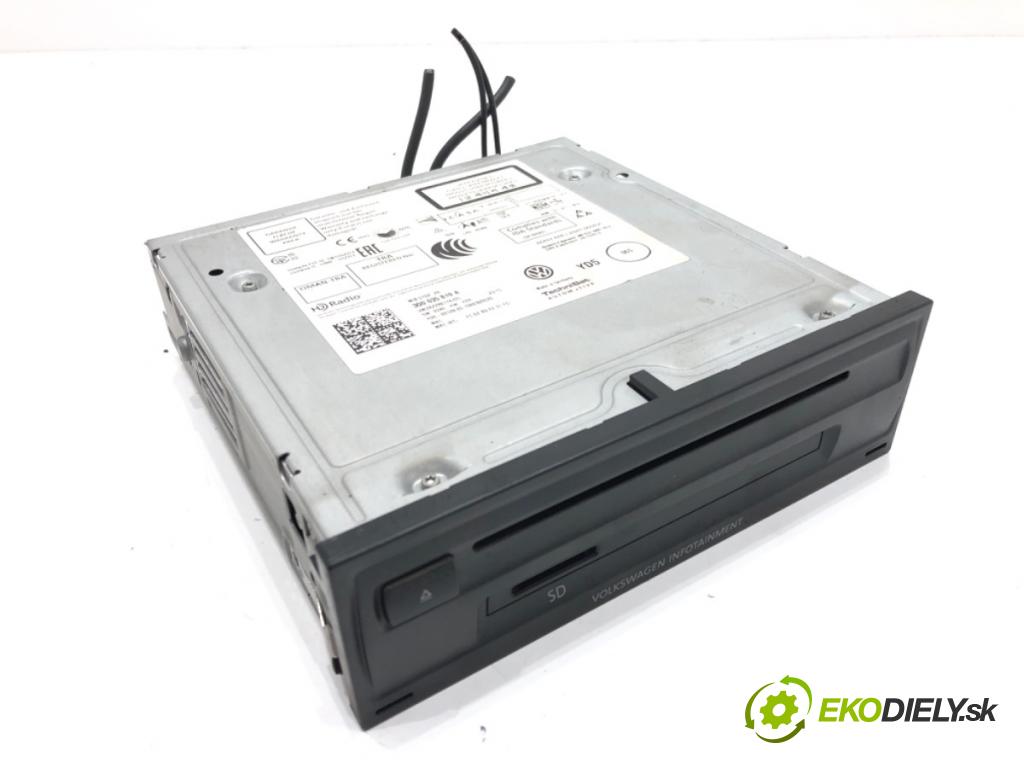 VW GOLF VII Variant (BA5, BV5) 2013 - 2022    1.6 TDI 81 kW [110 KM] olej napędowy 2013 - 2017  čítač navigácie 3Q0035819A (Ostatné)