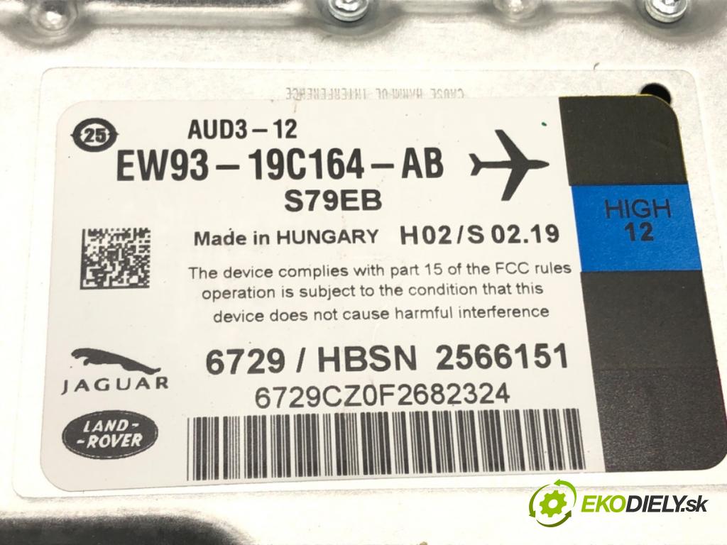 JAGUAR XJ (X351) 2009 - 2022    3.0 SDV6 202 kW [275 KM] olej napędowy 2009 - 2016  Zosilňovač EW93-19C164-AB (Zosilňovače)