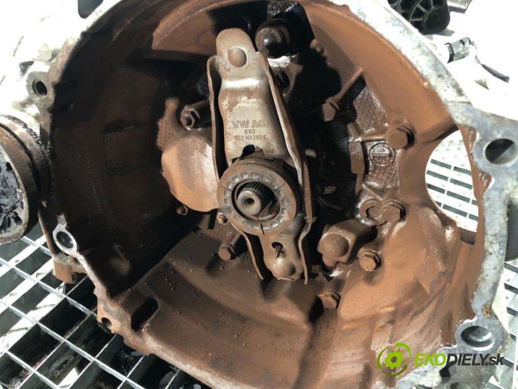 VW GOLF VII Variant (BA5, BV5) 2013 - 2022    1.6 TDI 81 kW [110 KM] olej napędowy 2013 - 2017  Prevodovka QYB (Prevodovky)