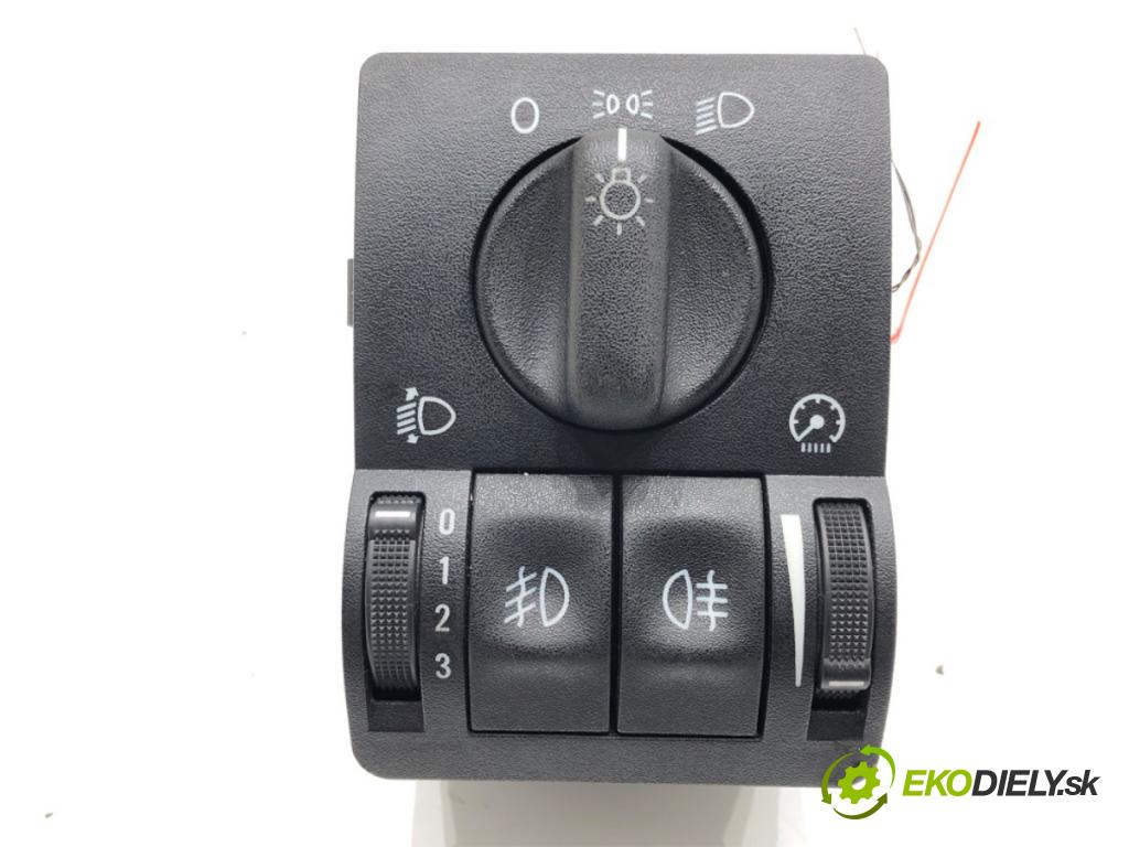 OPEL ASTRA G liftback (T98) 1998 - 2009    1.4 (F08, F48) 66 kW [90 KM] benzyna 2007 - 2009  spínač světel 09180770