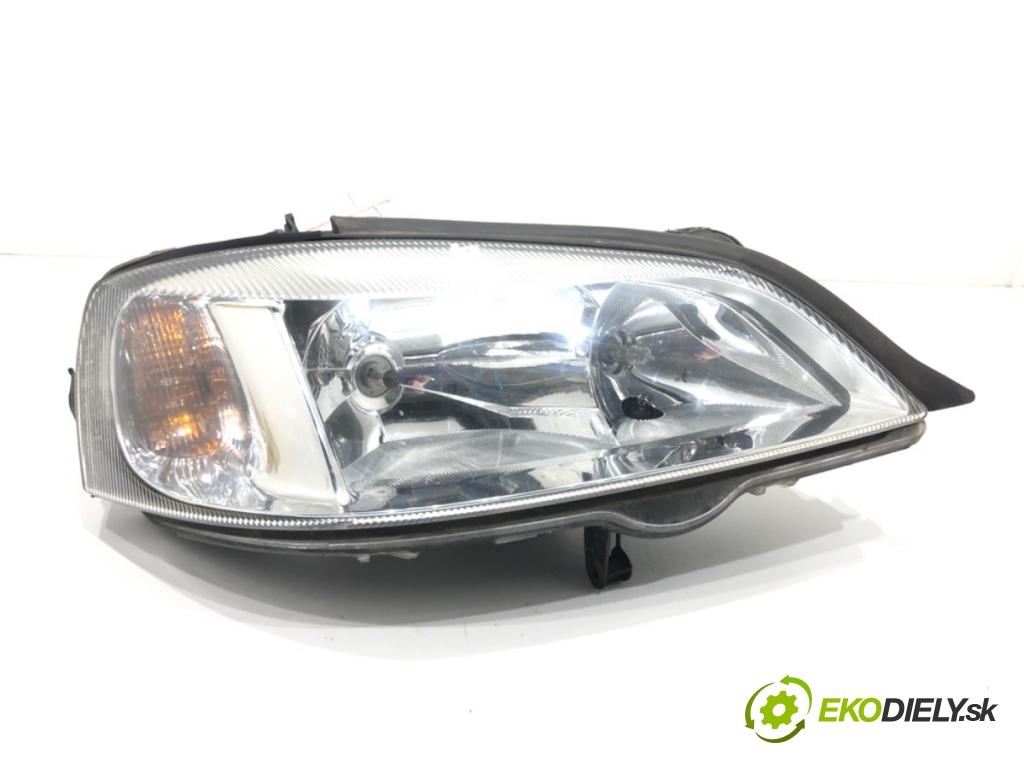 OPEL ASTRA G liftback (T98) 1998 - 2009    1.4 (F08, F48) 66 kW [90 KM] benzyna 2007 - 2009  Svetlomet pravy predný 
