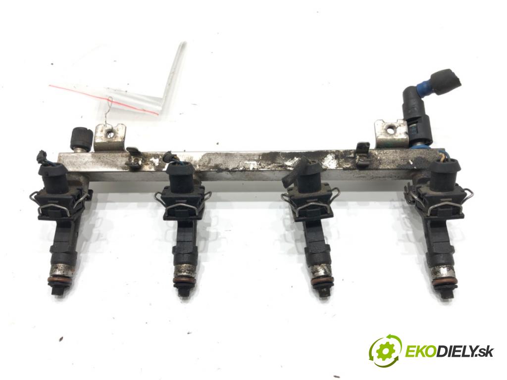 OPEL ASTRA G liftback (T98) 1998 - 2009    1.4 (F08, F48) 66 kW [90 KM] benzyna 2007 - 2009  Lišta vstrekovacia 0280151208 (Vstrekovacie lišty)