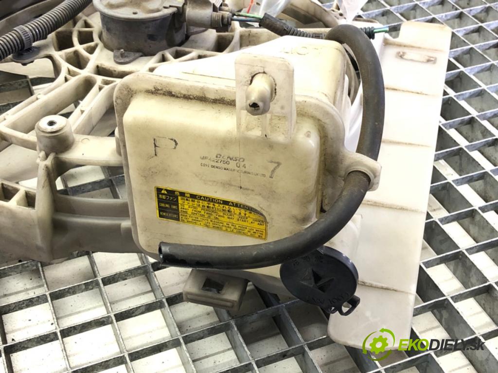 TOYOTA YARIS (_P9_) 2005 - 2014    1.0 VVT-i (KSP90_) 51 kW [69 KM] benzyna 2005 - 2011  Ventilátor chladiča  (Ventilátory)