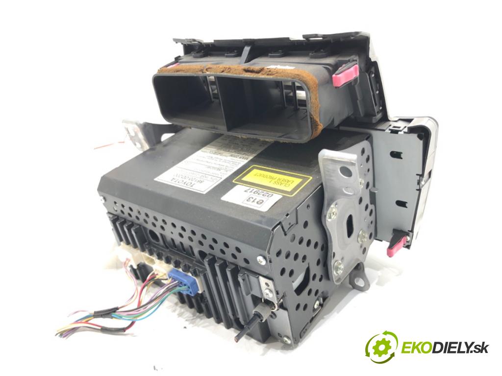 TOYOTA YARIS (_P9_) 2005 - 2014    1.0 VVT-i (KSP90_) 51 kW [69 KM] benzyna 2005 - 2011  RADIO 86120-0D200 (Audio zariadenia)