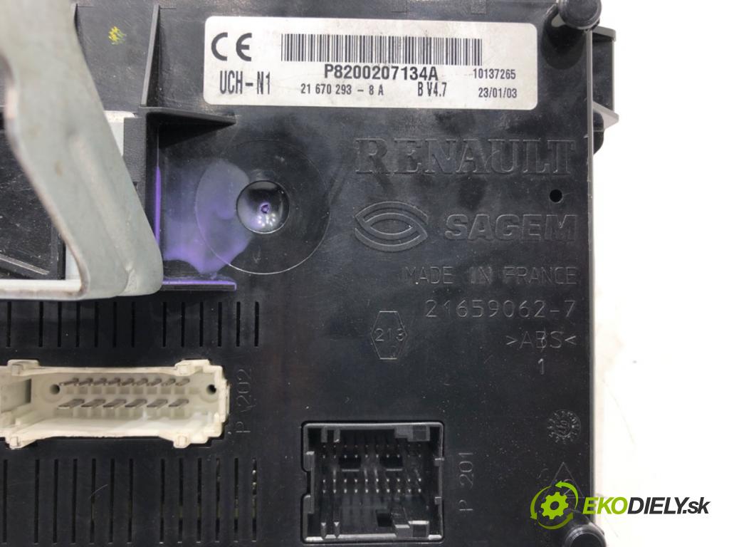 RENAULT CLIO II (BB_, CB_) 1998 - 2016    ---  Modul UCH 8200207134A (Ostatné)