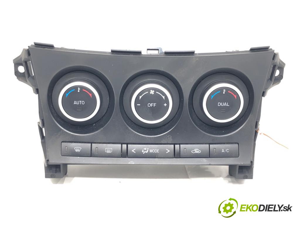 MAZDA 3 (BL) 2008 - 2014    1.6 MZR (BL14) 77 kW [105 KM] benzyna 2008 - 2014  Panel ovládania kúrenia BHB761190A (Prepínače, spínače, tlačidlá a ovládače kúrenia)