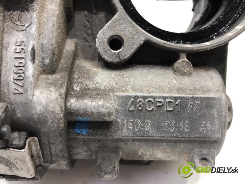 FIAT SEDICI (189_) 2006 - 2014    1.9 D Multijet 4x4 88 kW [120 KM] olej napędowy 2006 - 2011  Škrtiaca klapka 48CPD1 (Škrtiace klapky)