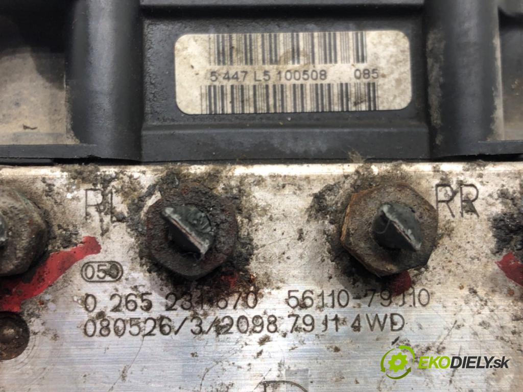 FIAT SEDICI (189_) 2006 - 2014    1.9 D Multijet 4x4 88 kW [120 KM] olej napędowy 2006 - 2011  Pumpa ABS 56110-79J10 (Pumpy ABS)