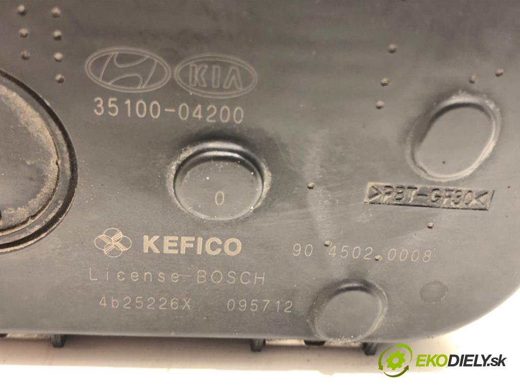 KIA RIO III (UB) 2011 - 2017    1.2 51 kW [69 KM] benzyna 2011 - 2017  Škrtiaca klapka 35100-04200 (Škrtiace klapky)