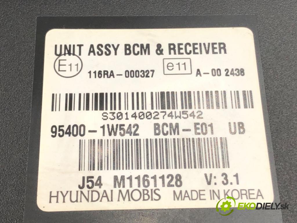 KIA RIO III (UB) 2011 - 2017    1.2 51 kW [69 KM] benzyna 2011 - 2017  Modul BCM 95400-1W542 (Ostatné)