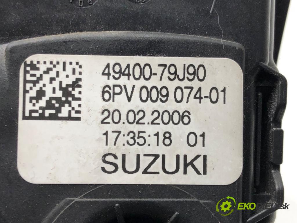 SUZUKI SX4 (EY, GY) 2006 - 2022    1.6 VVT (RW 416) 79 kW [107 KM] benzyna 2006 - 2022  Potenciometer plynu 49400-79J90 (Pedále)