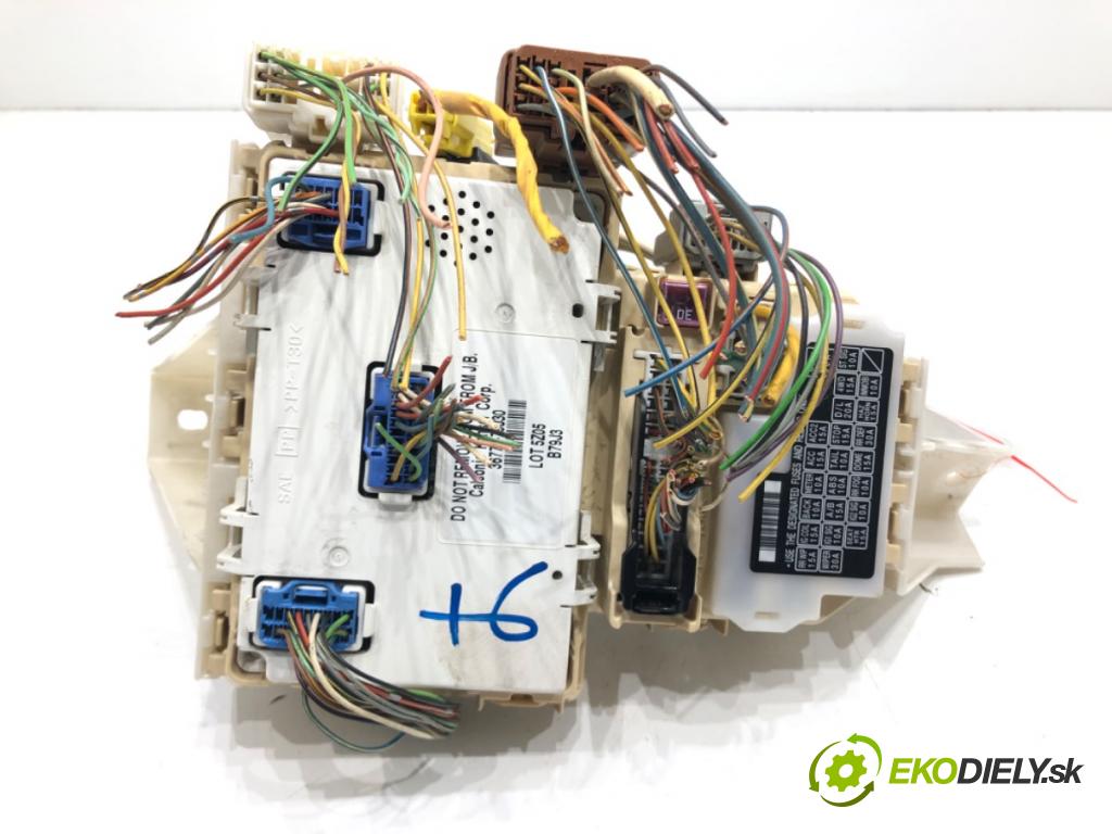 SUZUKI SX4 (EY, GY) 2006 - 2022    1.6 VVT (RW 416) 79 kW [107 KM] benzyna 2006 - 2022  modul BSI 36770-79J30 (Pojistkové skříňky)