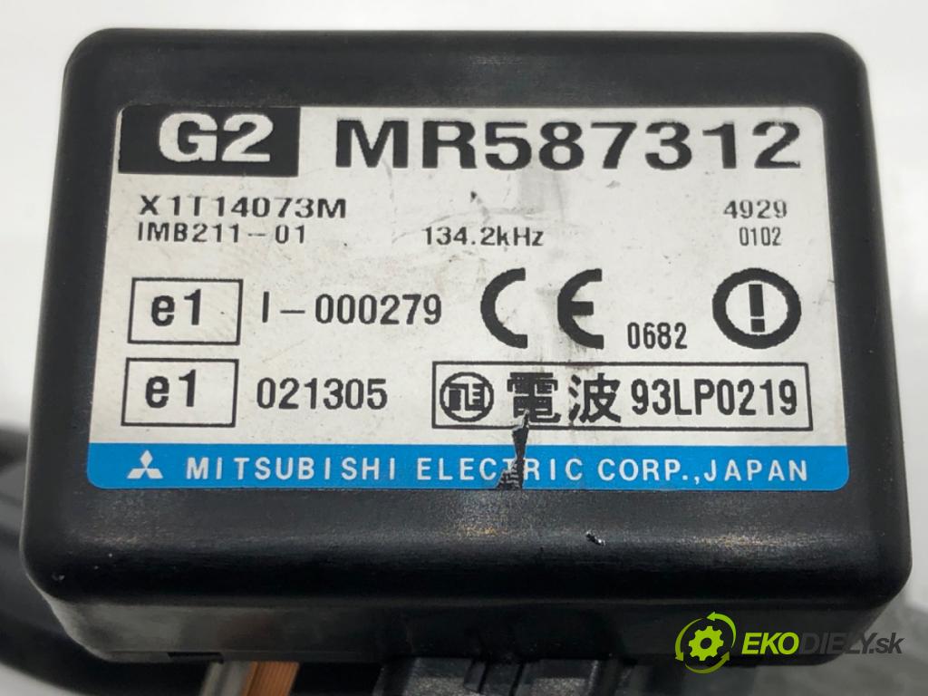 MITSUBISHI PAJERO PININ I (H6_W, H7_W) 1999 - 2007    1.8 (H76W, H66W) 84 kW [114 KM] benzyna 2001 - 2007  spinačka MR587312 (Spínacie skrinky a kľúče)