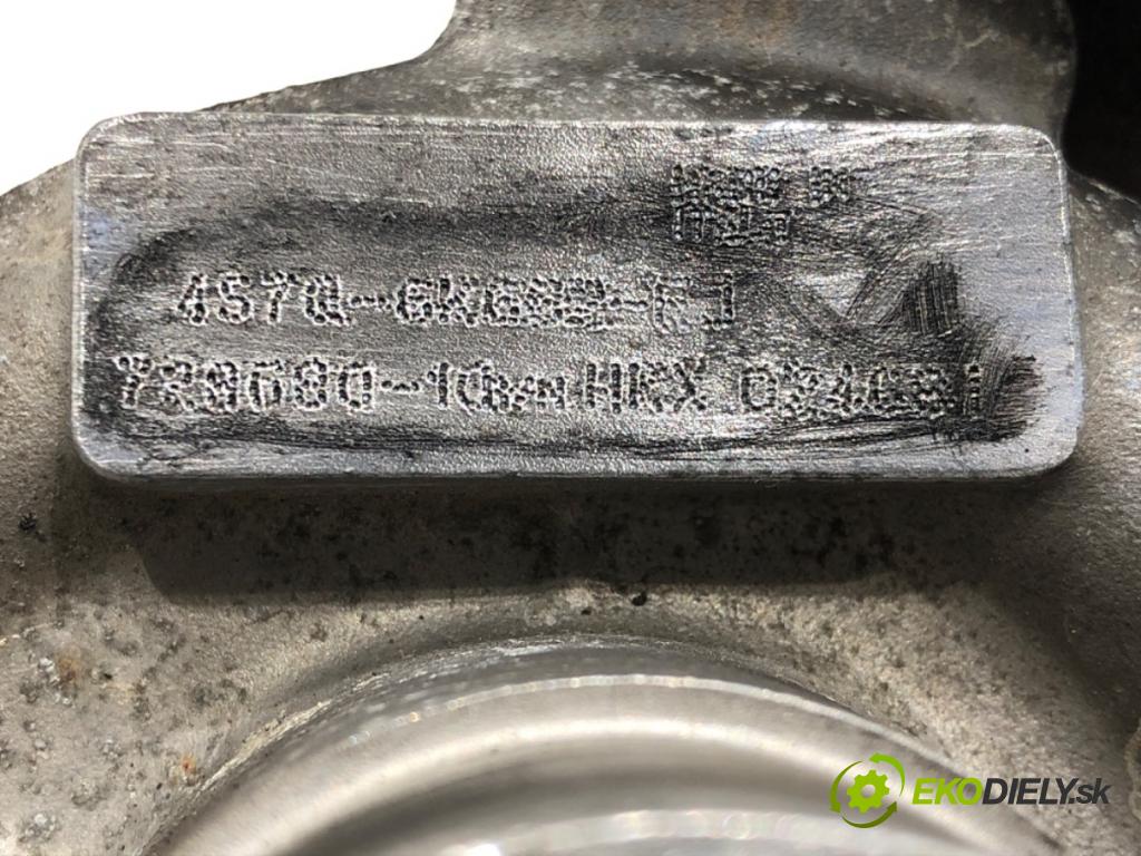 FORD MONDEO III Turnier (BWY) 2000 - 2007    2.0 TDCi 96 kW [130 KM] olej napędowy 2001 - 2007  turbo 4S7Q-6K682-EJ (Turbodúchadla (kompletní))