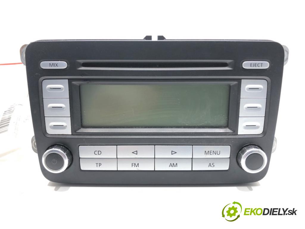 VW PASSAT B6 Variant (3C5) 2005 - 2011    2.0 TFSI 147 kW [200 KM] benzyna 2005 - 2010  RADIO 1K0035186R (Audio zariadenia)