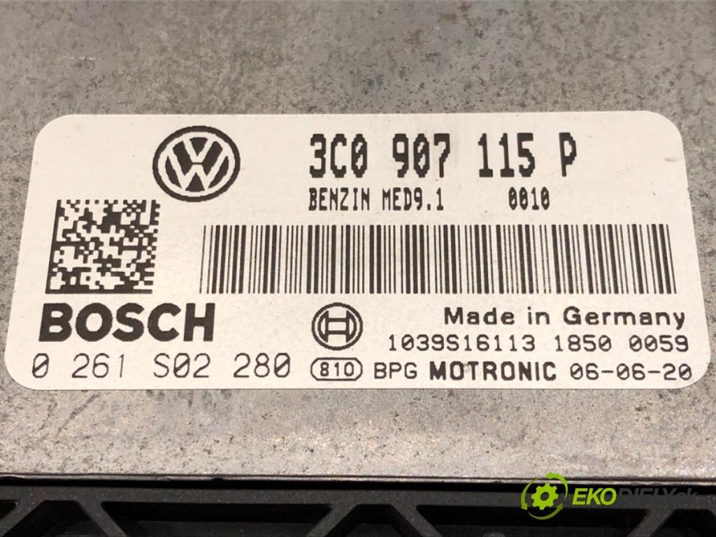 VW PASSAT B6 Variant (3C5) 2005 - 2011    2.0 TFSI 147 kW [200 KM] benzyna 2005 - 2010  riadiaca jednotka Motor 3C0907115P (Riadiace jednotky)