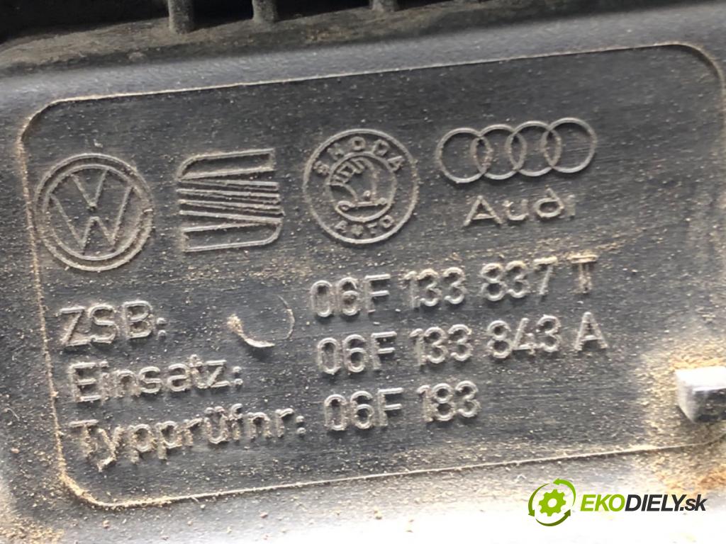 VW PASSAT B6 Variant (3C5) 2005 - 2011    2.0 TFSI 147 kW [200 KM] benzyna 2005 - 2010  kryt motora 06F133837T (Kryty motora)
