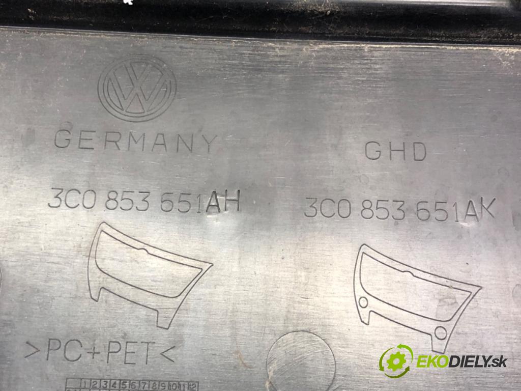 VW PASSAT B6 Variant (3C5) 2005 - 2011    2.0 TFSI 147 kW [200 KM] benzyna 2005 - 2010  mřížka maska 3C0853651AH (Mřížky (masky) chladičů)