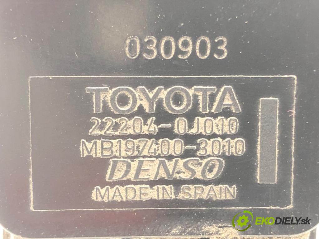 TOYOTA AVENSIS (_T25_) 2003 - 2008    1.8 (ZZT251_) 95 kW [129 KM] benzyna 2003 - 2008  Váha vzduchu 22204-01010 (Váhy vzduchu)
