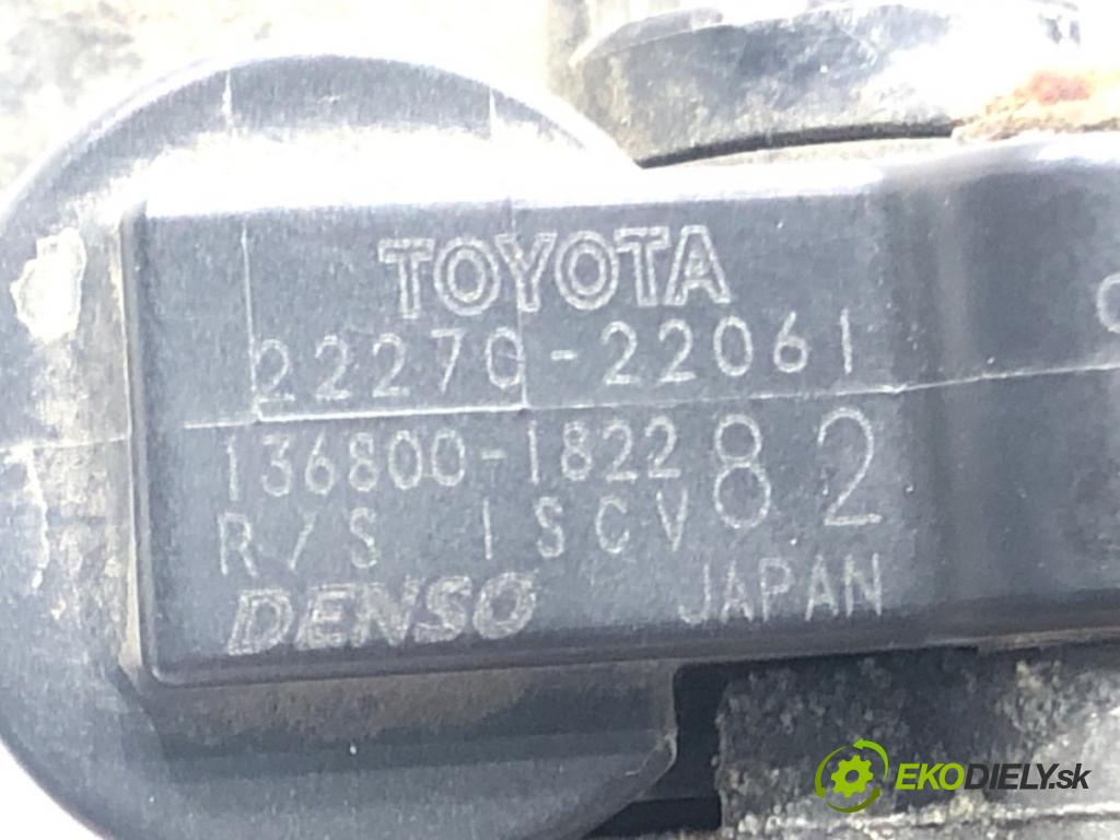 TOYOTA AVENSIS (_T25_) 2003 - 2008    1.8 (ZZT251_) 95 kW [129 KM] benzyna 2003 - 2008  Škrtiaca klapka 22270-22061 (Škrtiace klapky)