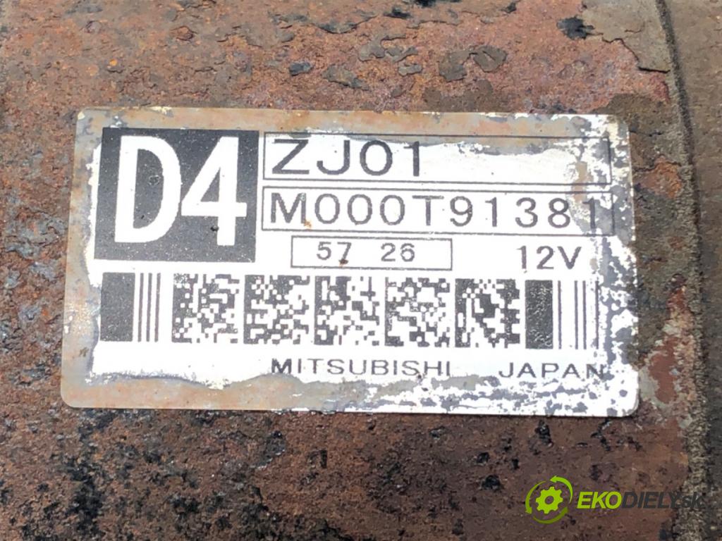 MAZDA 3 (BK) 2003 - 2009    1.6 (BK14) 77 kW [105 KM] benzyna 2003 - 2009  Štartér M000T91381 (Štartéry)