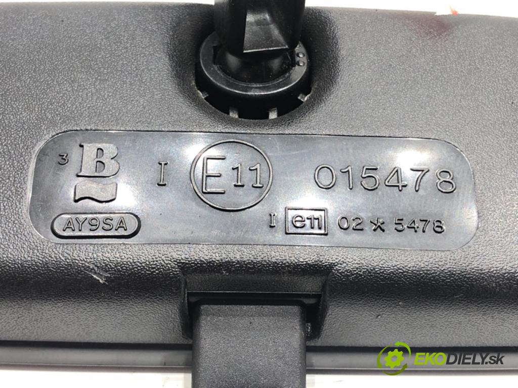 MAZDA 3 (BK) 2003 - 2009    1.6 (BK14) 77 kW [105 KM] benzyna 2003 - 2009  zpětné zrcátko vnitřní  (Světla vnitřní)