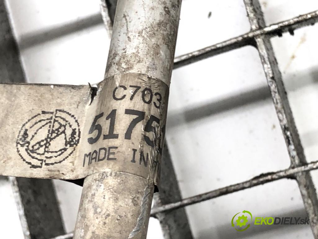 FIAT GRANDE PUNTO (199_) 2005 - 2022    1.4 (199AXB11, 199AXB1A, 199BXB1A, 199AXL1A) 57 kW [77 KM] benzyna 2005 - 2015  rúrka klimatizácie 51751095 (Rúrky klimatizácie)